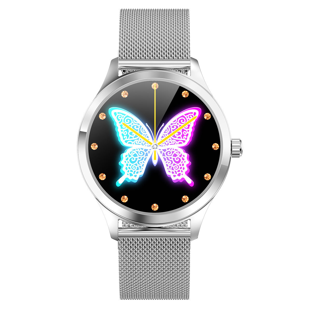 Women's Fashion Stainless Steel Smartwatch